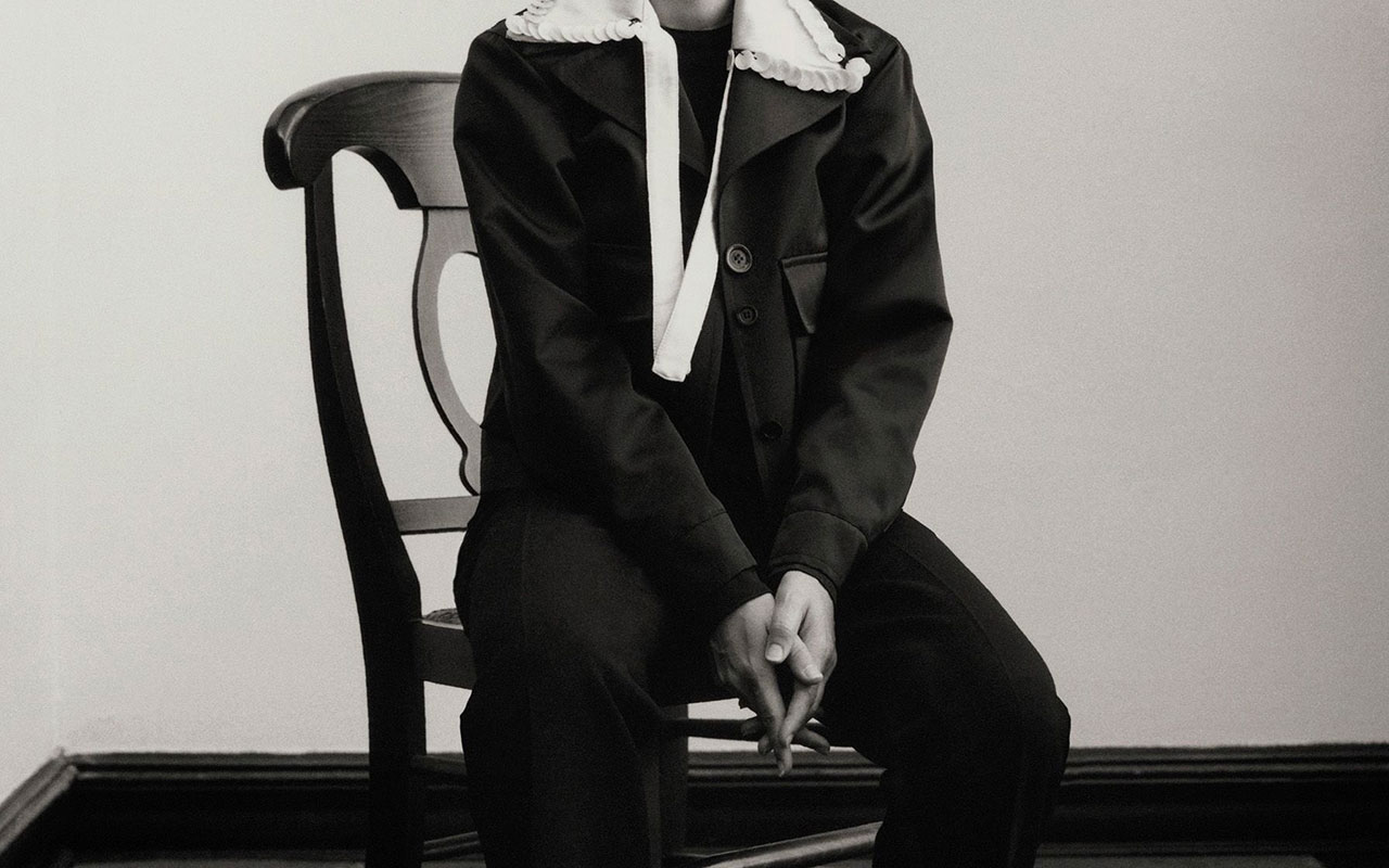 Retrato de Grace Wales Bonner para Hermès